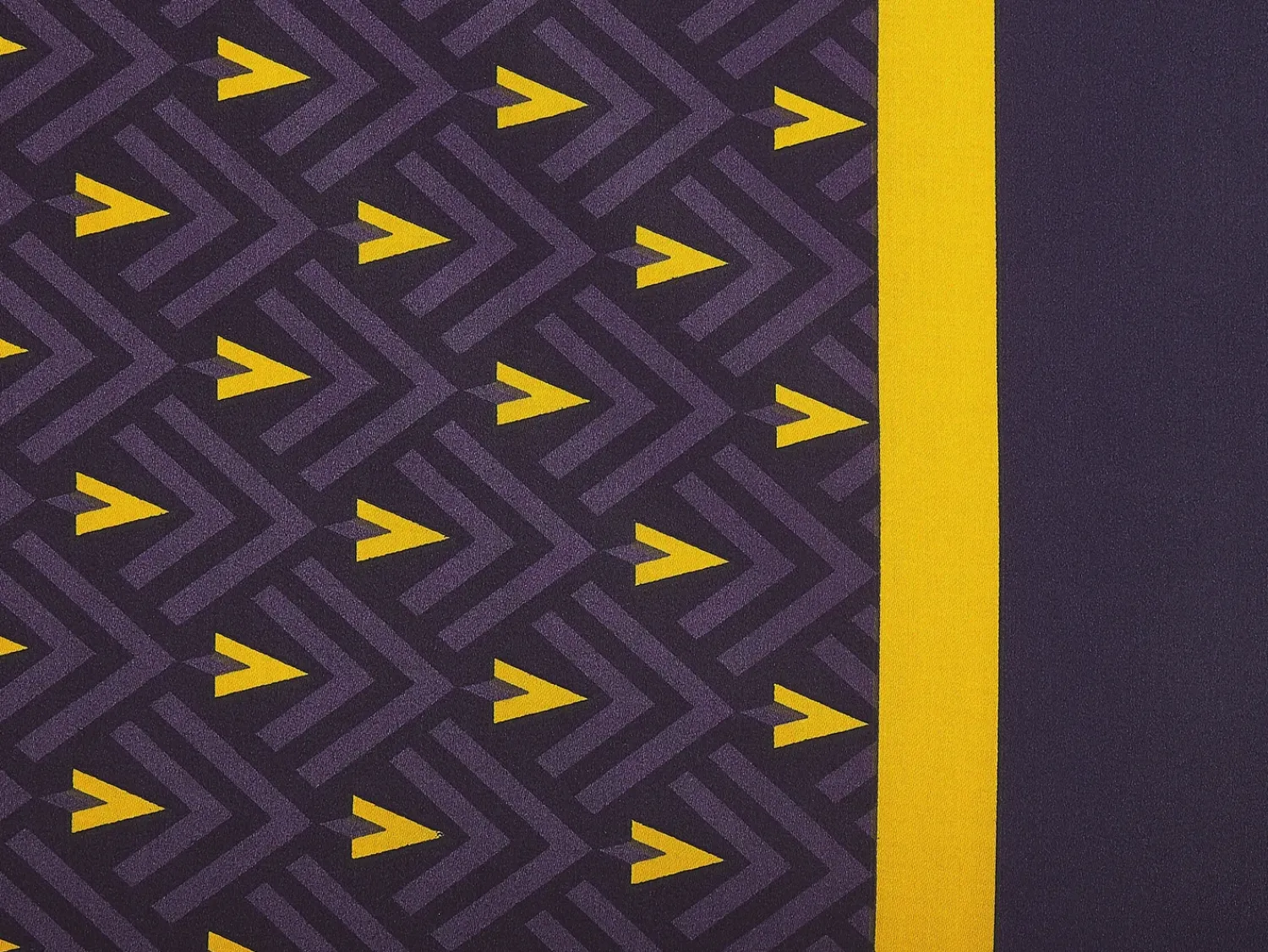 Best Beliani Set Copripiumino WALLINGFORD Raso di Cotone Blu Giallo Blu Viola