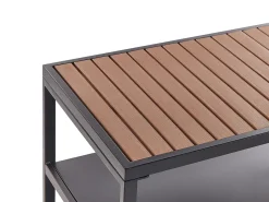 Beliani AVETRANA Metallo Nero Marrone Nero