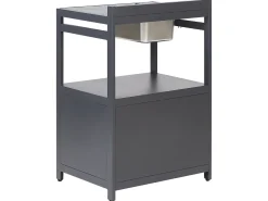 Clearance Beliani Set cucina da esterno con lavello ORTISEI Metallo grafite Grigio