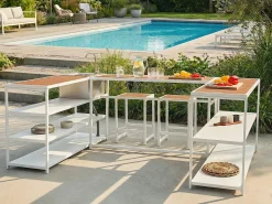 Online Beliani AVETRANA Metallo Marrone/Bianco Bianco Marrone