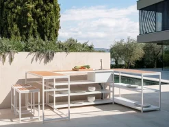 Online Beliani AVETRANA Metallo Marrone/Bianco Bianco Marrone