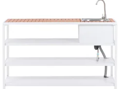 Online Beliani AVETRANA Metallo Marrone/Bianco Bianco Marrone