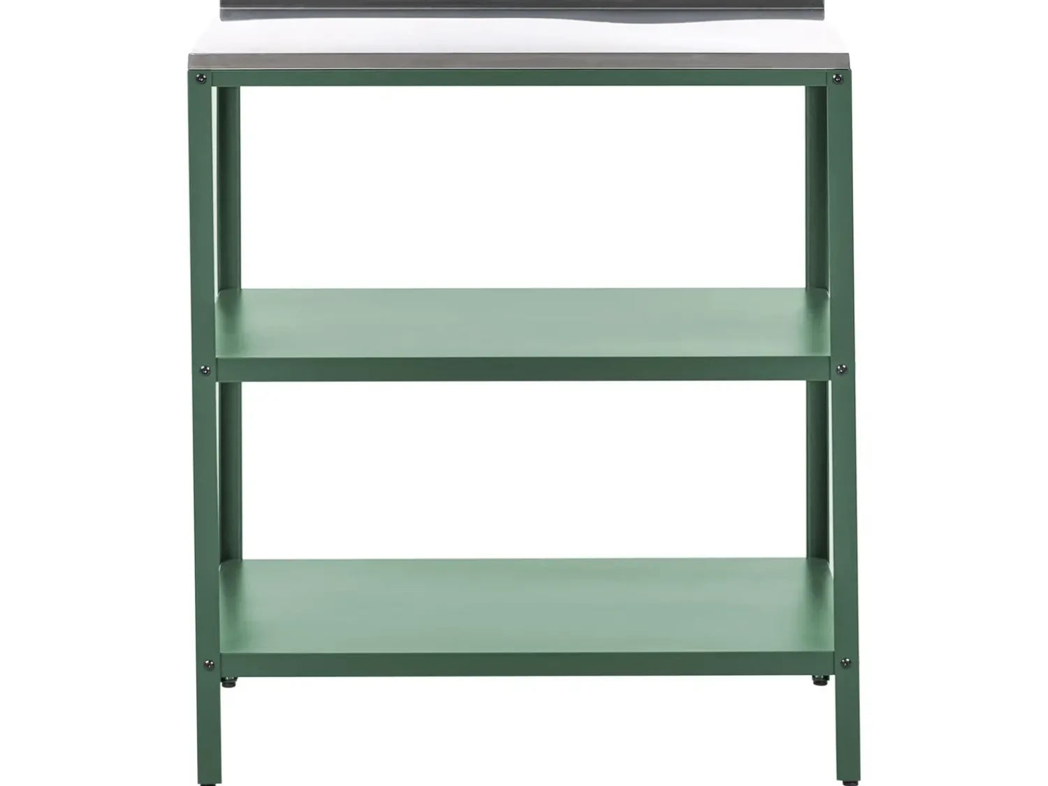 Discount Beliani Set cucina da esterno elementi con lavello VILAMA Verde Verde Argento