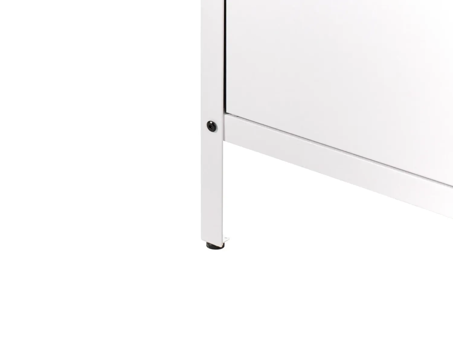 Clearance Beliani Set cucina da esterno elementi con lavello VILAMA Metallo Bianco Bianco Argento