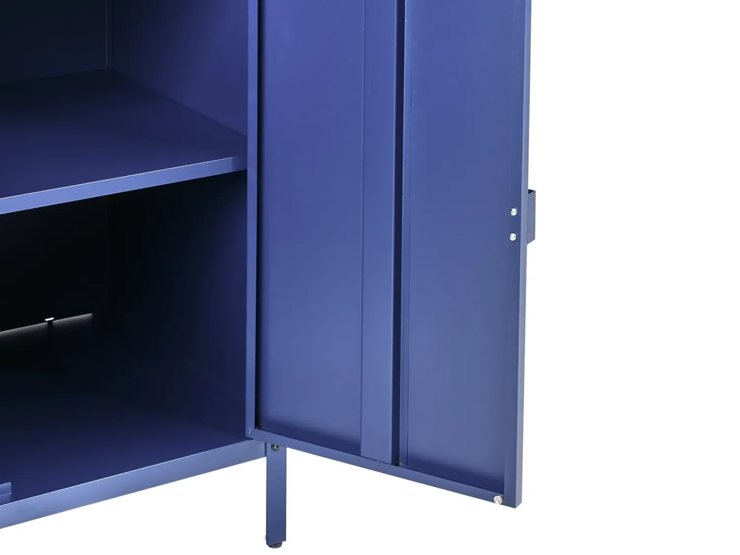Best Beliani Set cucina da esterno 4 elementi con lavello VILAMA Metallo Blu Blu Argento