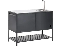 Clearance Beliani MAENZA Metallo Nero
