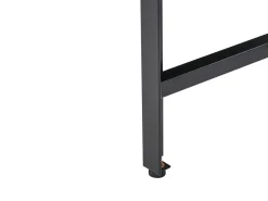 Clearance Beliani MAENZA Metallo Nero Argento Nero