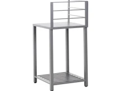 Discount Beliani Set cucina da esterno 4 elementi con lavello VIGGIANO Metallo Grigio