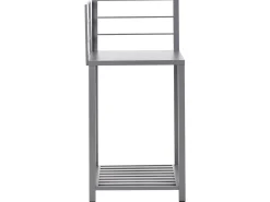 Discount Beliani Set cucina da esterno 4 elementi con lavello VIGGIANO Metallo Grigio