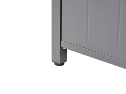 Discount Beliani Set cucina da esterno 4 elementi con lavello VIGGIANO Metallo Grigio
