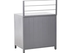 Discount Beliani Set cucina da esterno 4 elementi con lavello VIGGIANO Metallo Grigio