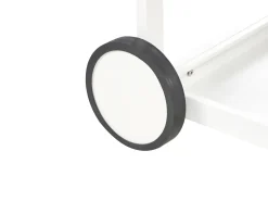 Sale Beliani Set cucina da esterno 3 elementi con lavello ORTISEI Metallo Bianco Bianco Marrone