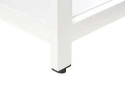 Sale Beliani Set cucina da esterno 3 elementi con lavello ORTISEI Metallo Bianco Bianco Marrone