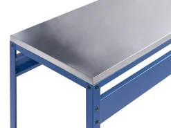 Beliani MAENZA Metallo Blu Blu Argento
