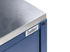 Clearance Beliani MAENZA Metallo Blu Blu Argento