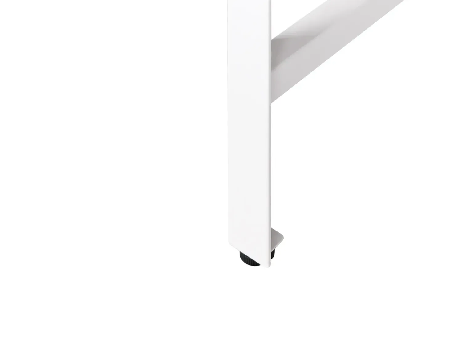 Outlet Beliani MAENZA Metallo Bianco Bianco Nero