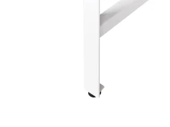 Clearance Beliani MAENZA Metallo Bianco Bianco Nero