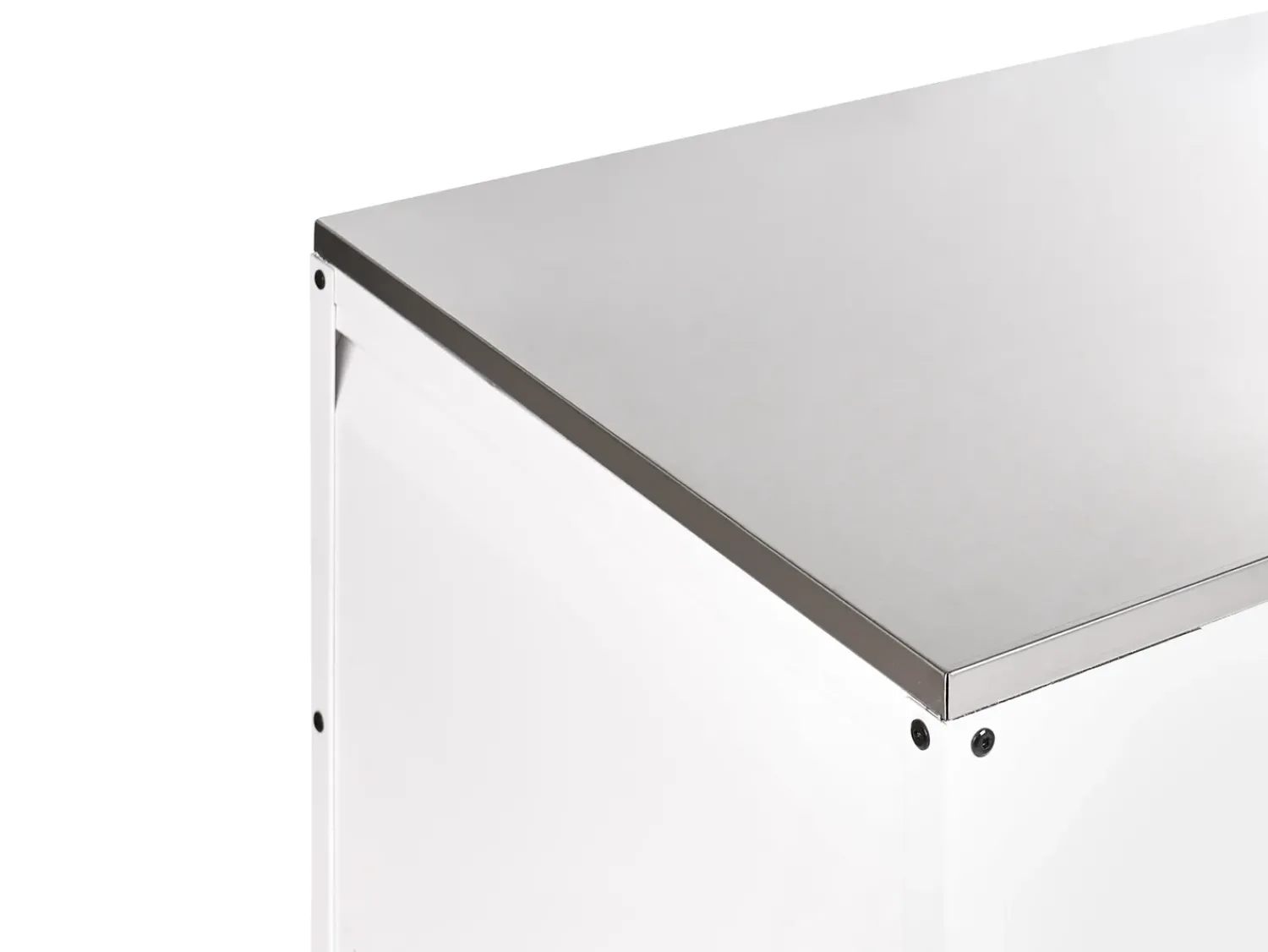 Best Beliani MAENZA Metallo Bianco Bianco Nero