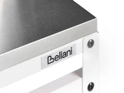 Best Beliani MAENZA Metallo Bianco Bianco Nero