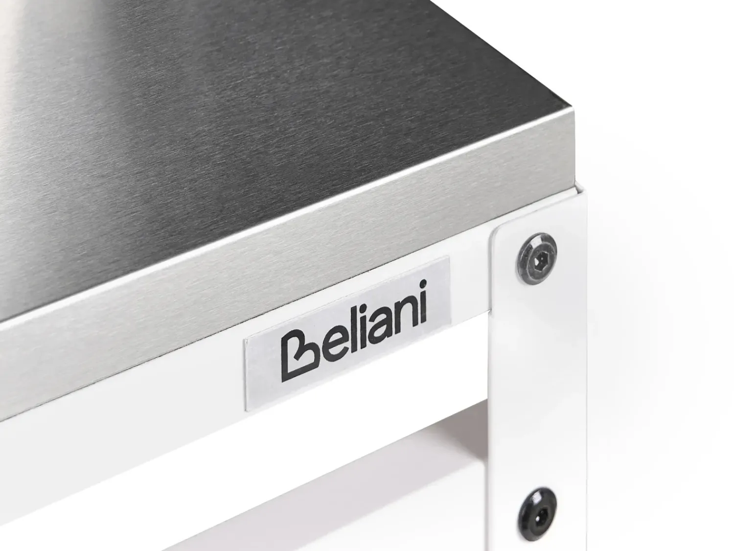Best Beliani MAENZA Metallo Bianco Bianco Nero