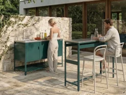 Sale Beliani MAENZA Metallo Verde Nero Verde