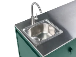 Sale Beliani MAENZA Metallo Verde Nero Verde