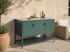 Sale Beliani MAENZA Metallo Verde Nero Verde