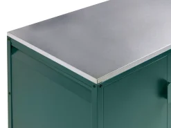 Hot Beliani MAENZA Metallo Verde Nero Verde