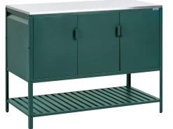 Outlet Beliani MAENZA Metallo Verde Nero Verde