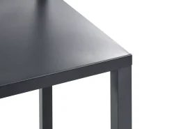 Hot Beliani Set cucina da esterno 4 elementi con lavello VIGGIANO Metallo Grigio grafite Argento Grigio Nero
