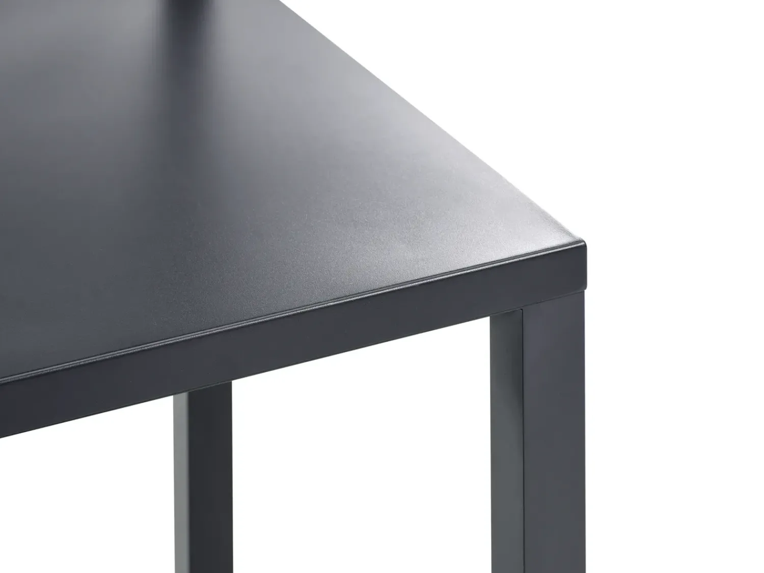 Hot Beliani Set cucina da esterno 4 elementi con lavello VIGGIANO Metallo Grigio grafite Argento Grigio Nero