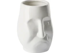 Beliani Set da 4 accessori per il bagno BARINAS Ceramica Bianco
