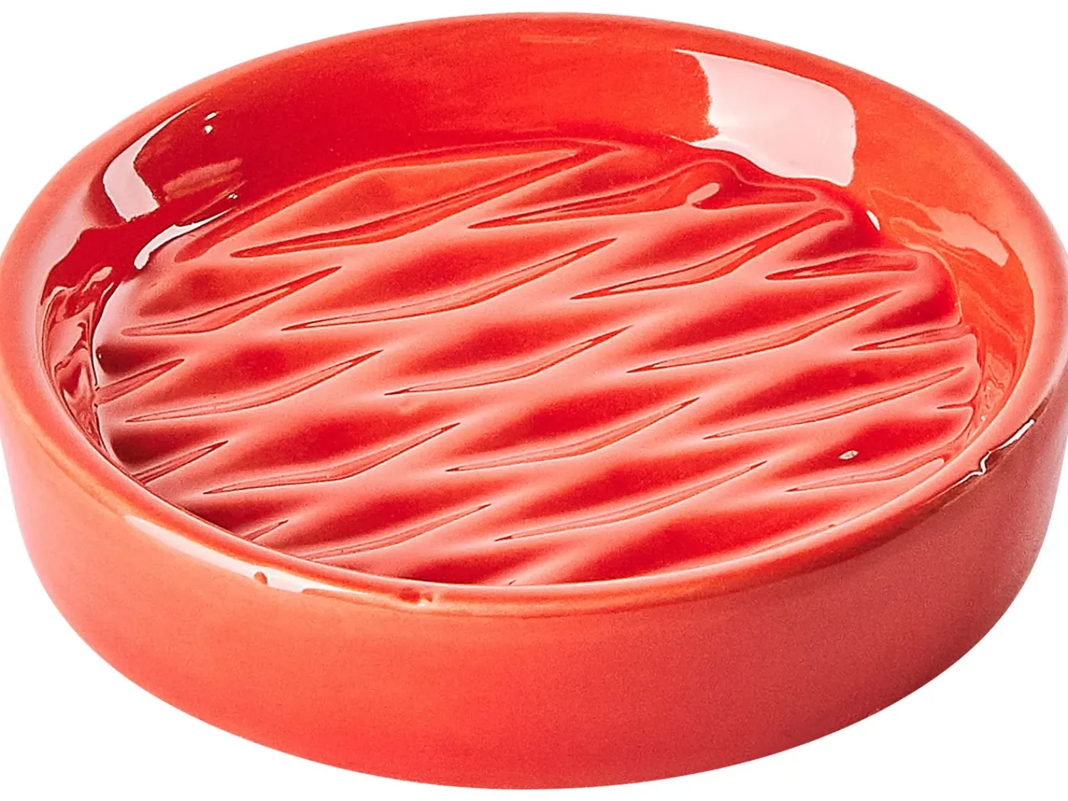 Sale Beliani Set da 3 accessori per il bagno BELEM Ceramica Rosso