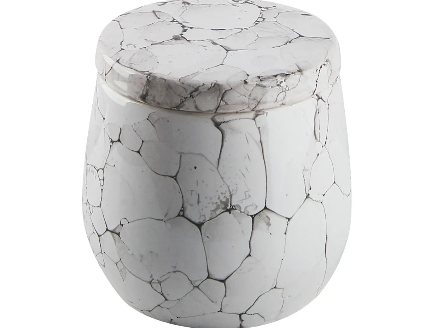Hot Beliani Set da 6 accessori per il bagno CALLELA Ceramica Bianco Bianco Nero