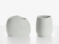 Discount Beliani Set da 5 accessori per il bagno COATA chiaro Grigio