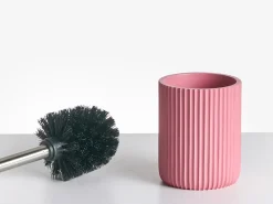 Discount Beliani Set da 5 accessori per il bagno CAMANA Rosa Rosa Argento
