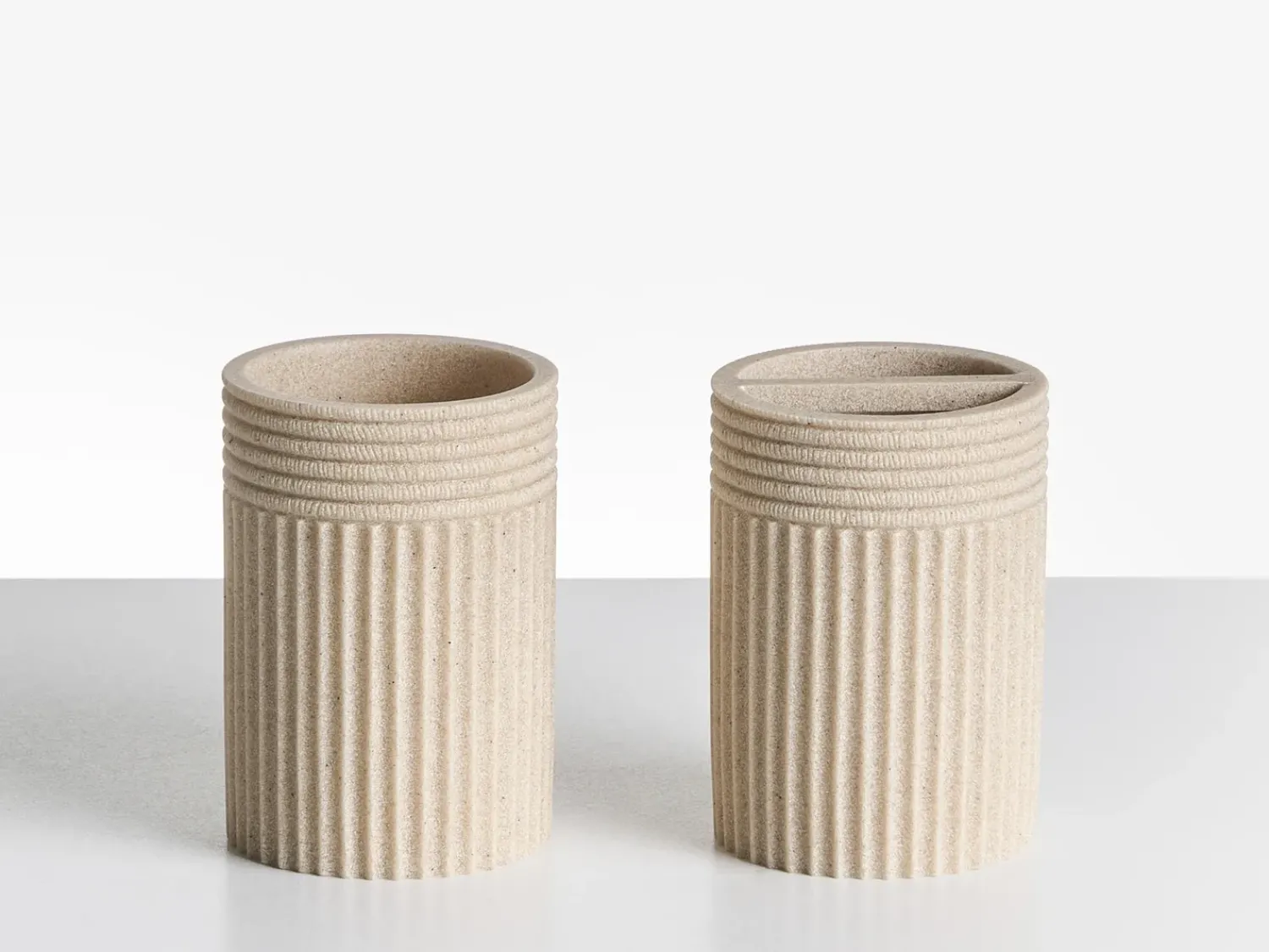 Clearance Beliani Set da 5 accessori per il bagno CHANCAY chiaro Beige