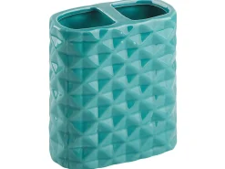 Best Beliani Set da 4 accessori per il bagno GUATIRE Ceramica Turchese Blu