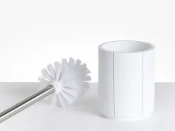 Discount Beliani Set da 5 accessori per il bagno HUALLAGA Bianco Bianco Argento