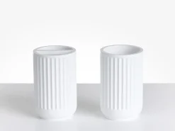 Hot Beliani Set da 5 accessori per il bagno HUARMEY Bianco