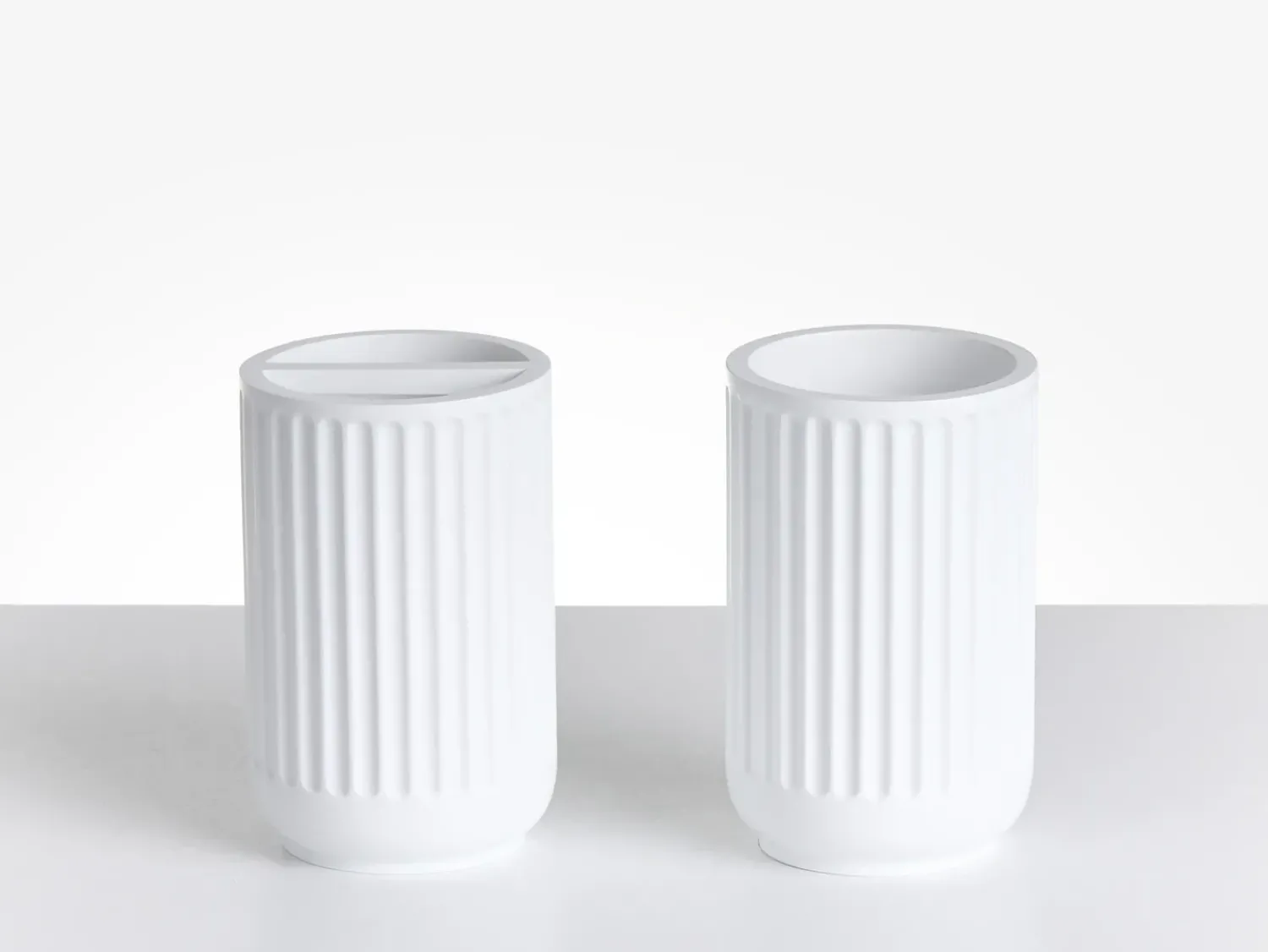 Hot Beliani Set da 5 accessori per il bagno HUARMEY Bianco