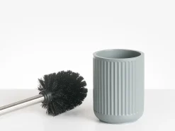 Beliani Set da 5 accessori per il bagno HUARMEY chiaro Grigio