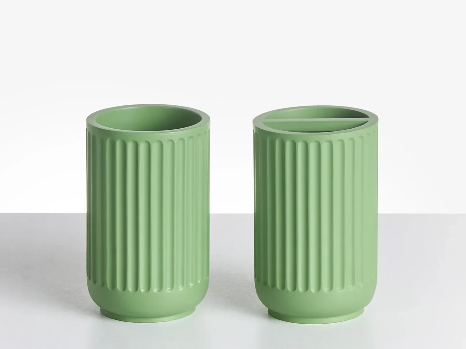 Online Beliani Set da 5 accessori per il bagno HUARMEY Verde