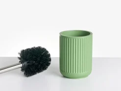 Online Beliani Set da 5 accessori per il bagno HUARMEY Verde