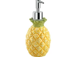 Hot Beliani Set da 4 accessori per il bagno MAICAO Ceramica Giallo Giallo Verde