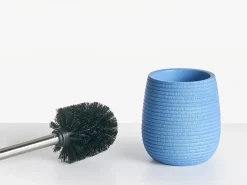 New Beliani Set da 5 accessori per il bagno QUILCA Blu