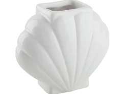 Clearance Beliani Set da 3 accessori per il bagno SHELL Ceramica Bianco