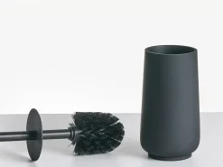 Beliani Set da 4 accessori per il bagno SUCHES Nero