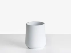 Outlet Beliani Set da 4 accessori per il bagno SUCHES Bianco