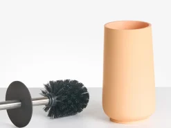 Hot Beliani Set da 4 accessori per il bagno SUCHES Arancione